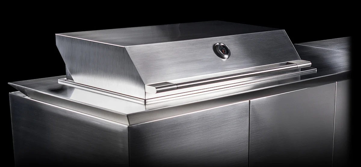 stainless steel modular outdoor kitchen