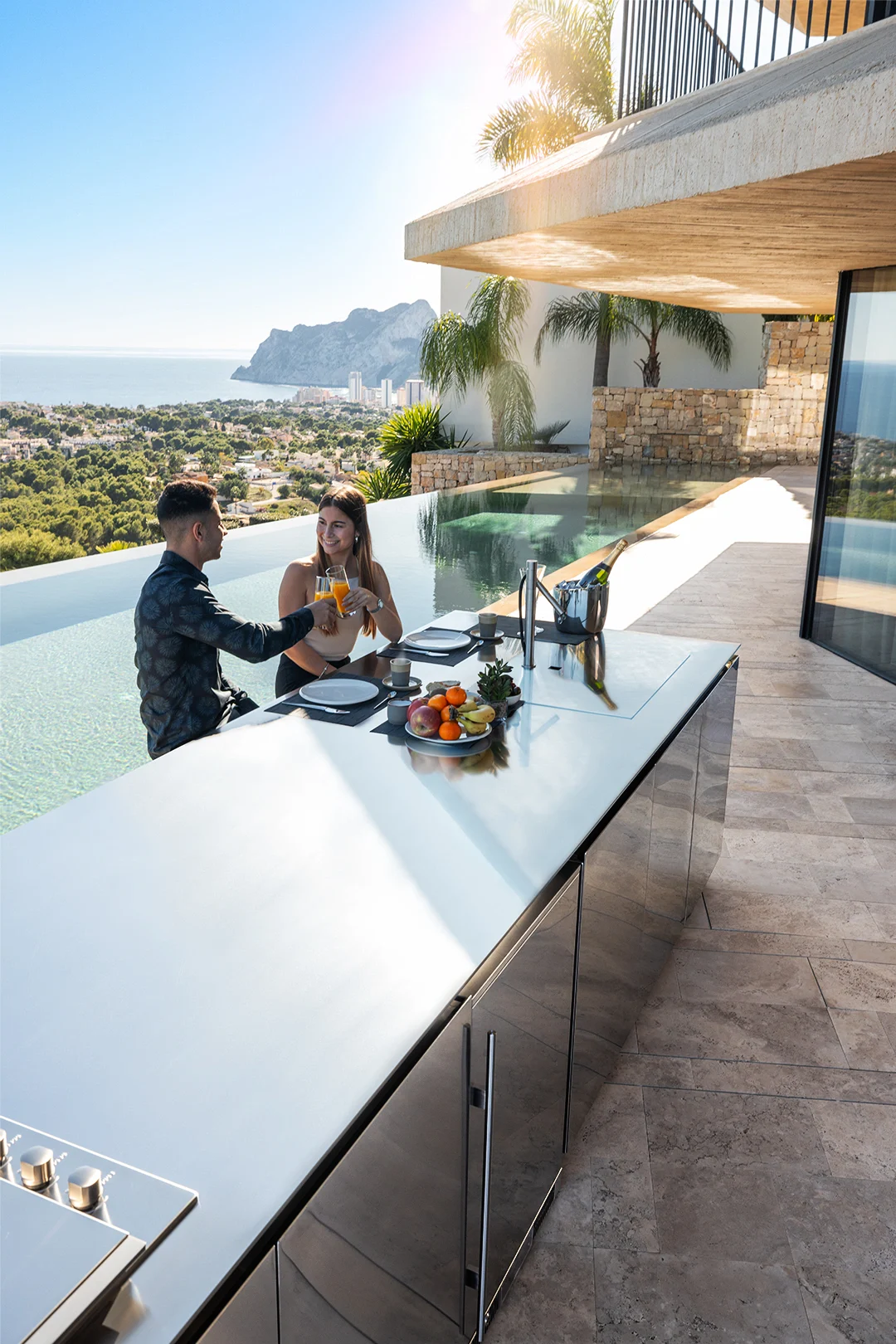 outdoor modular kitchen