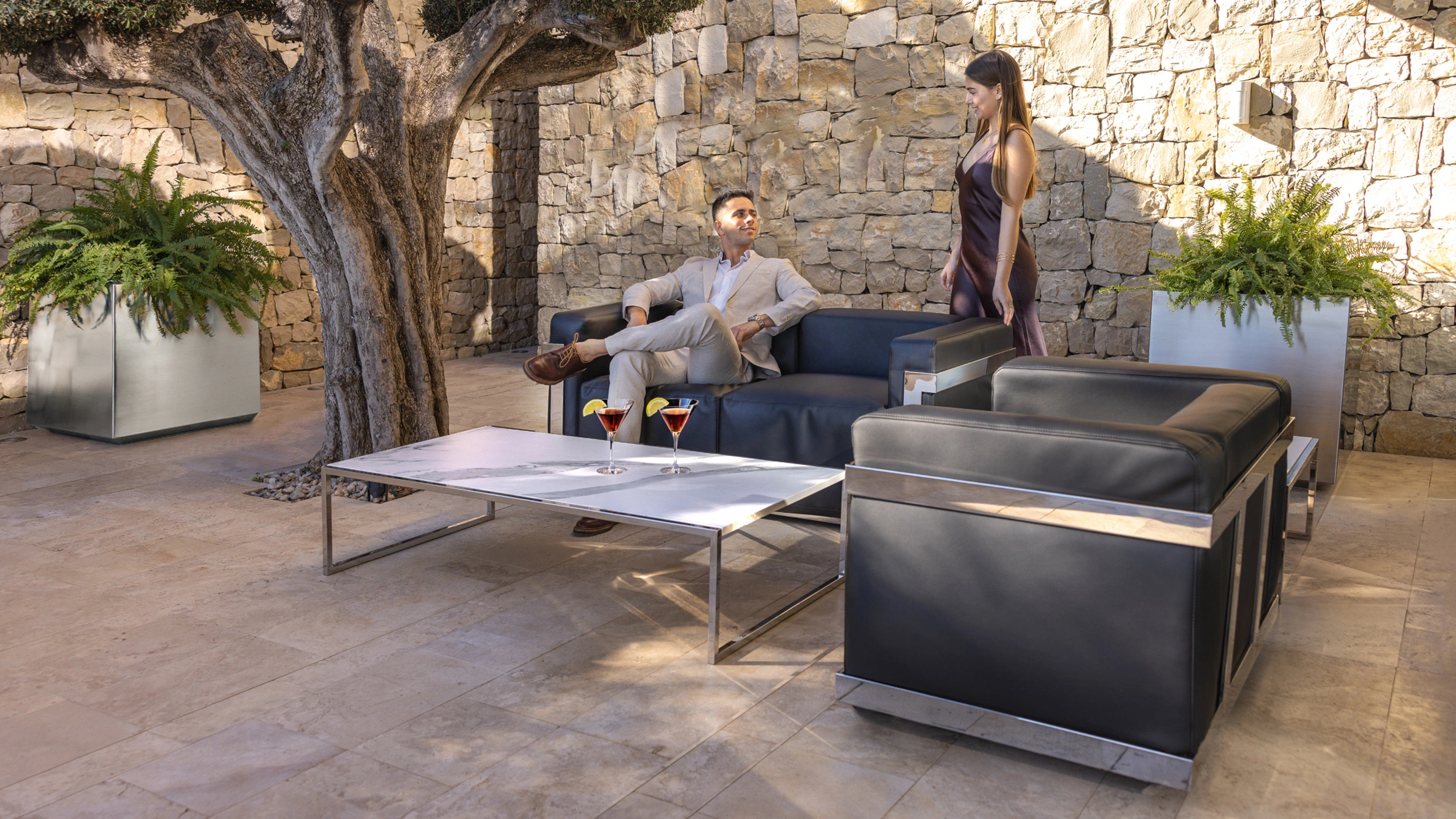 modular garden sofa