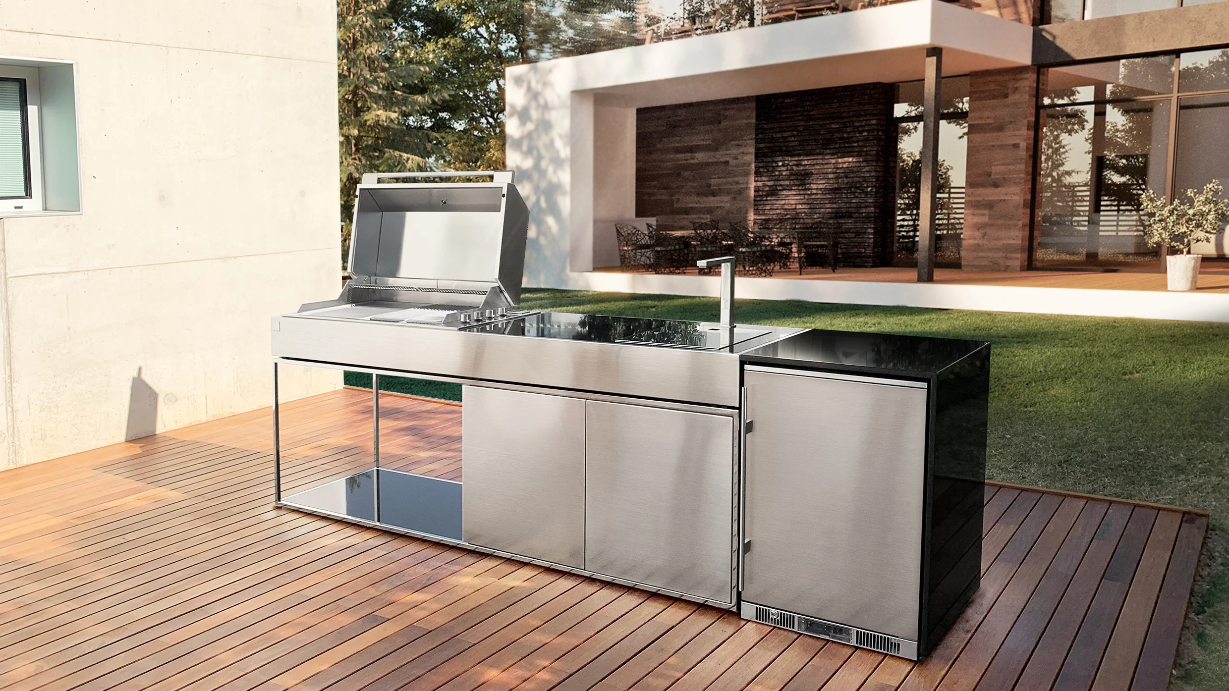 outdoor kitchen islands