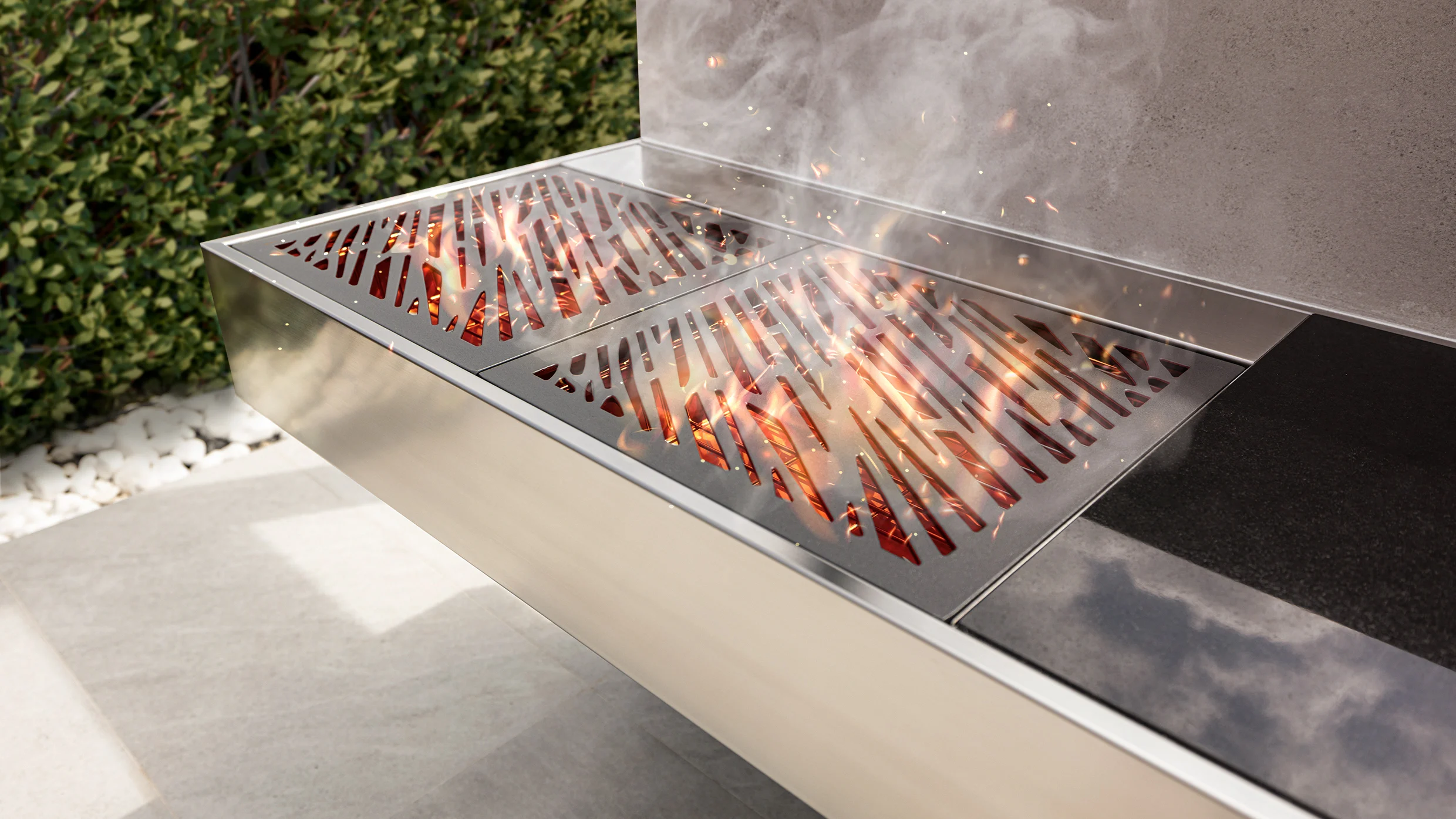 316 stainless steel outdoor kitchen
