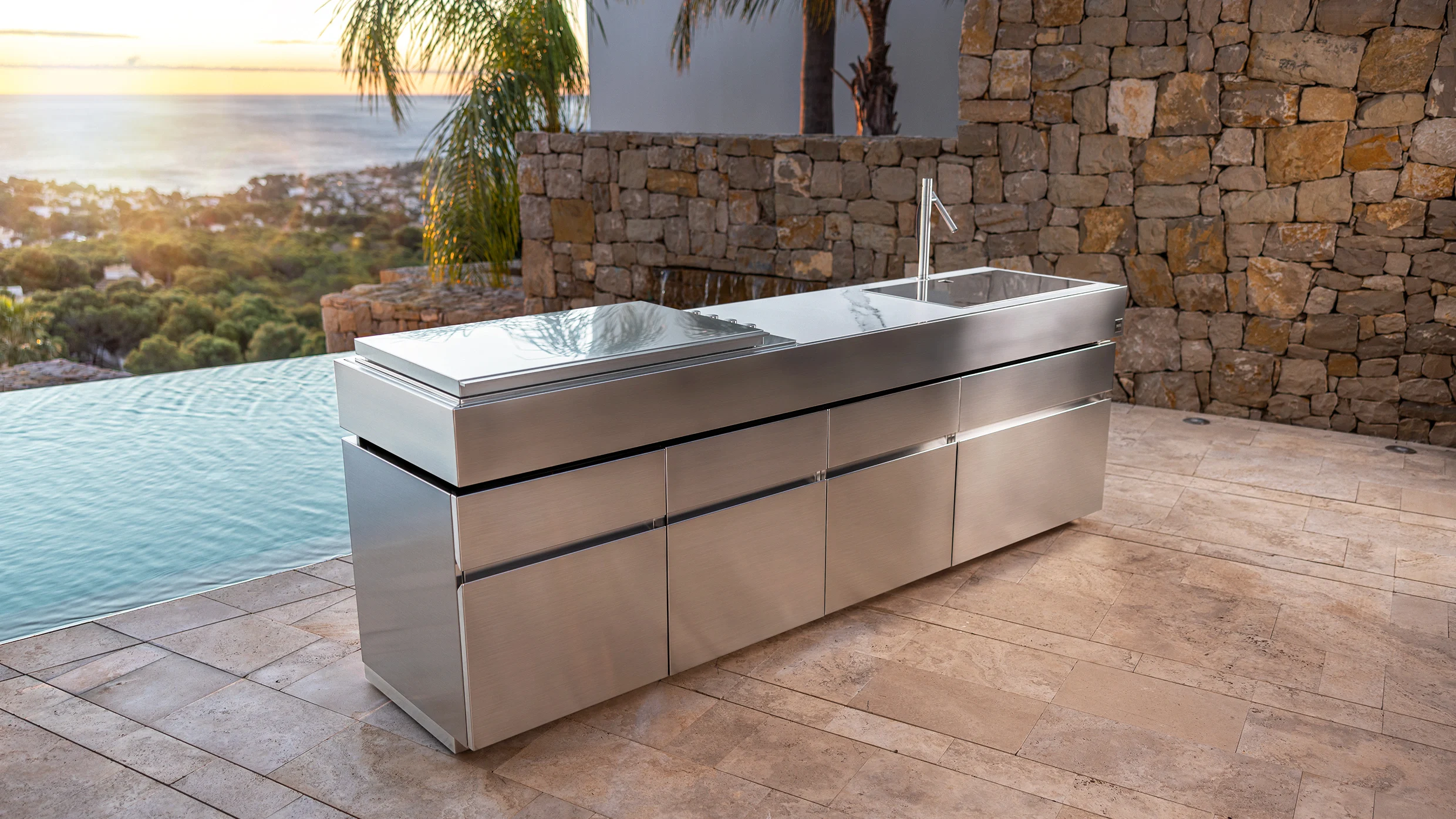 outside kitchen design