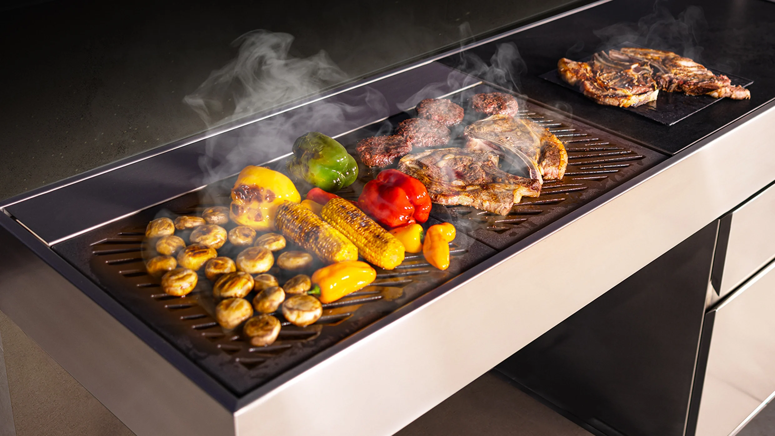 outdoor stainless steel kitchens