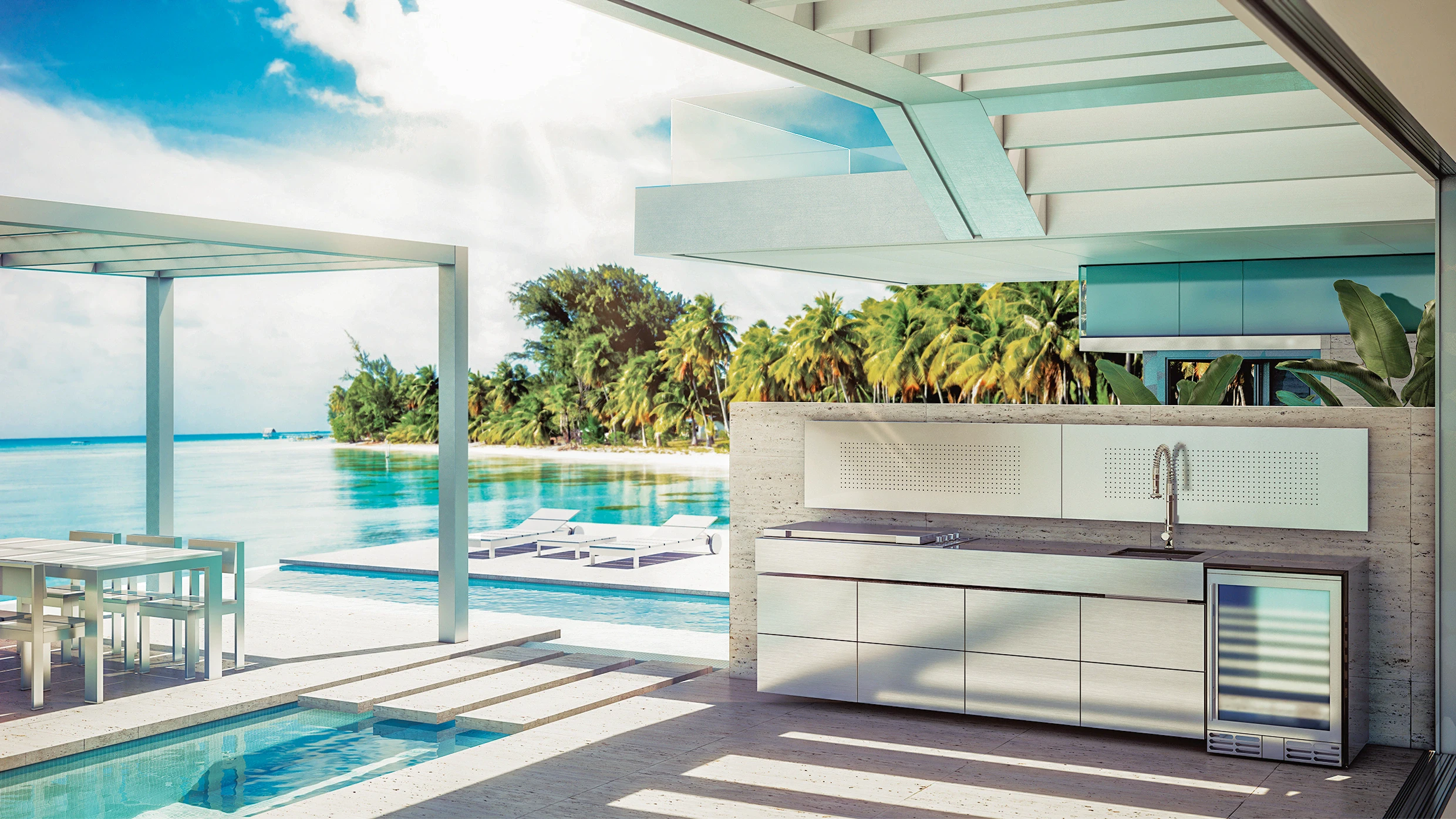 garden kitchen design