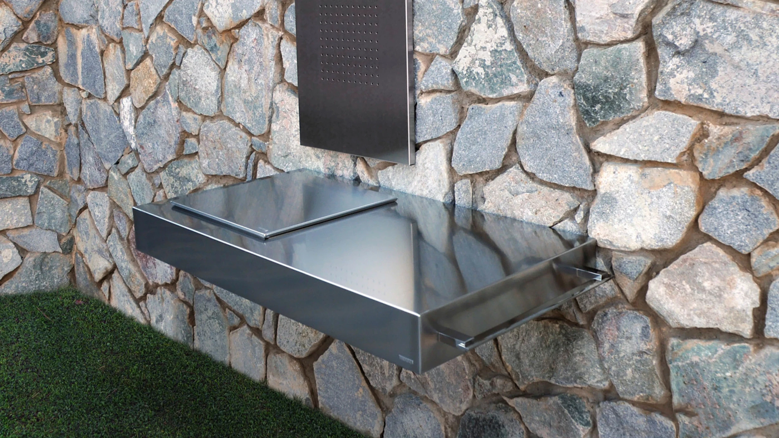 stainless charcoal bbq