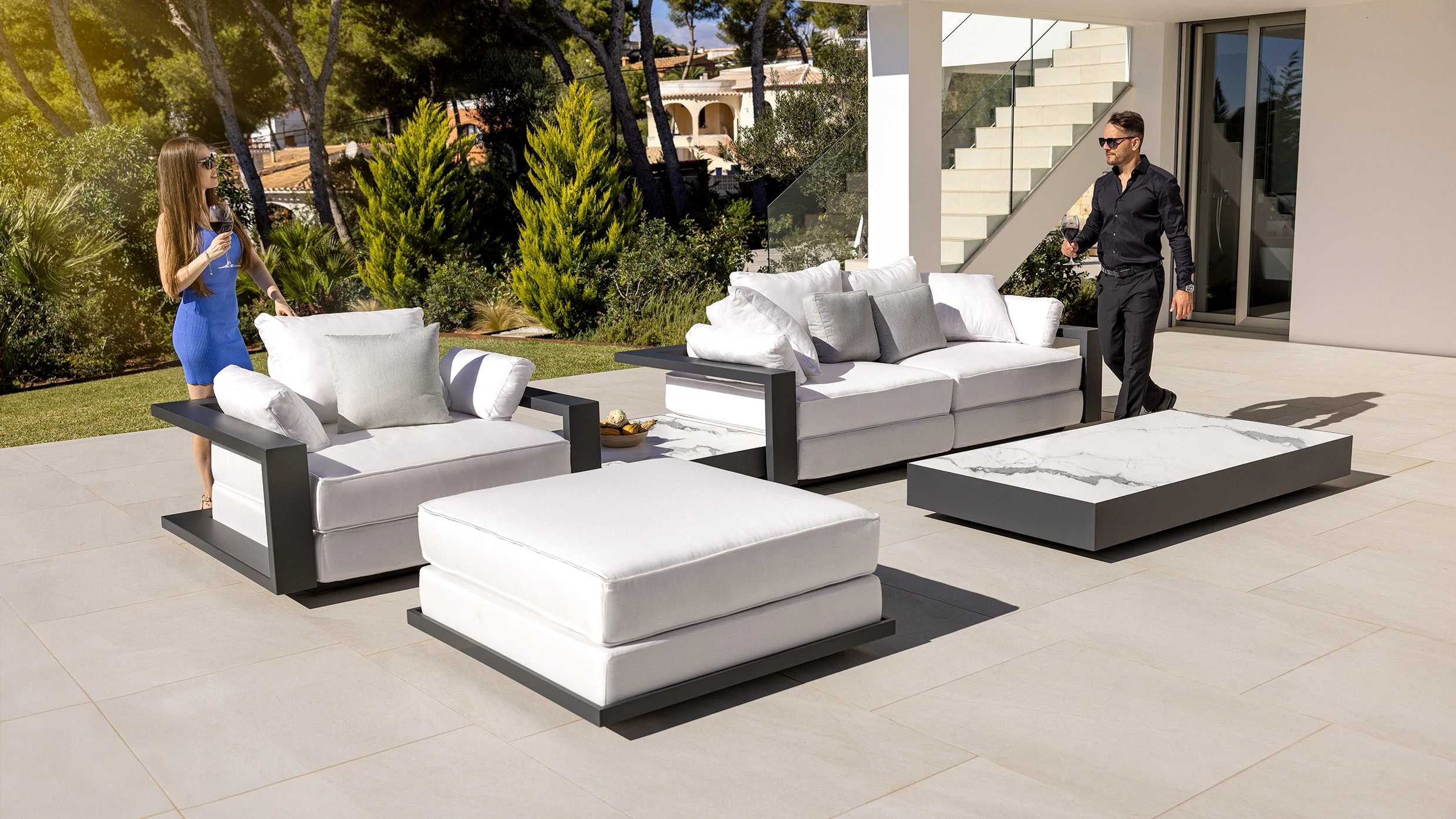 modern garden furniture