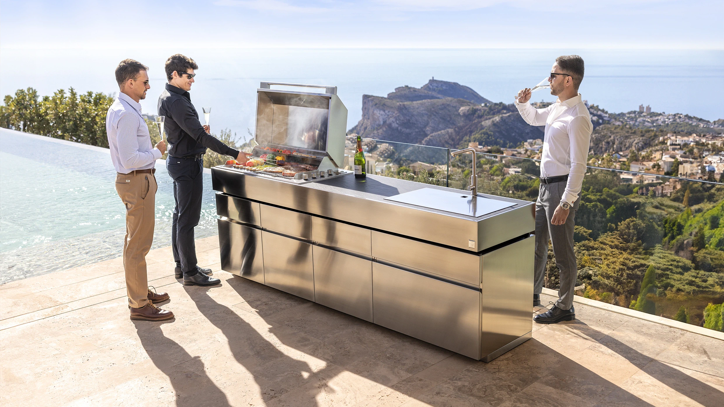 exterior kitchen design