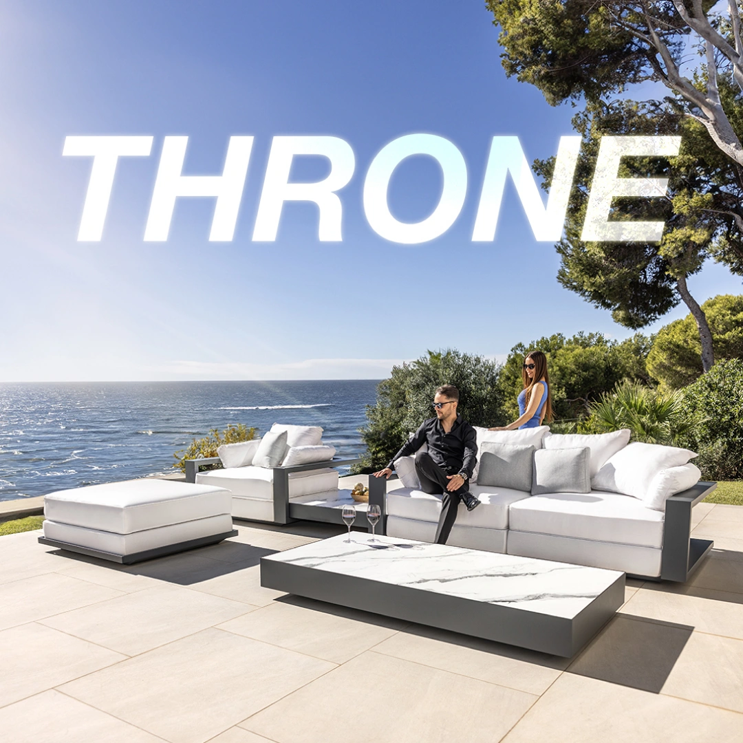 luxury outdoor sofa