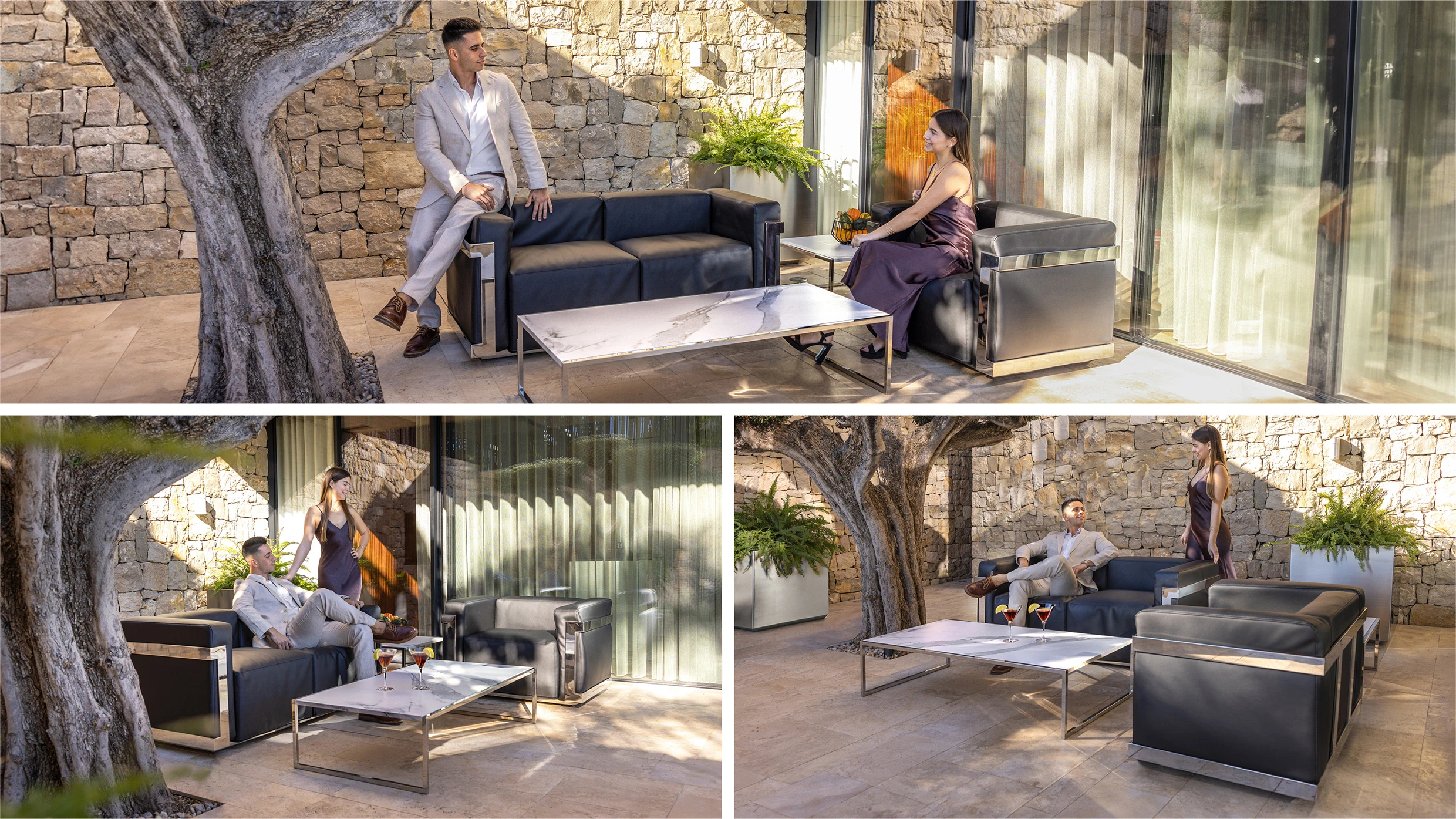 modular outdoor seating