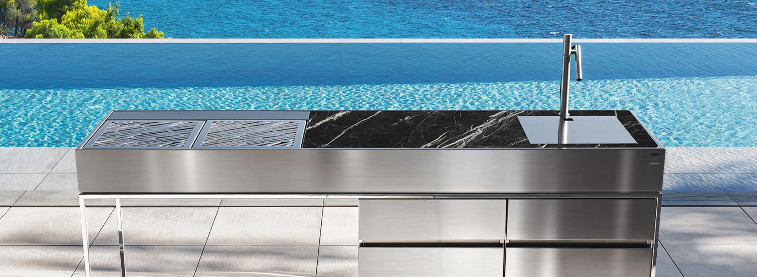 custom outdoor kitchen
