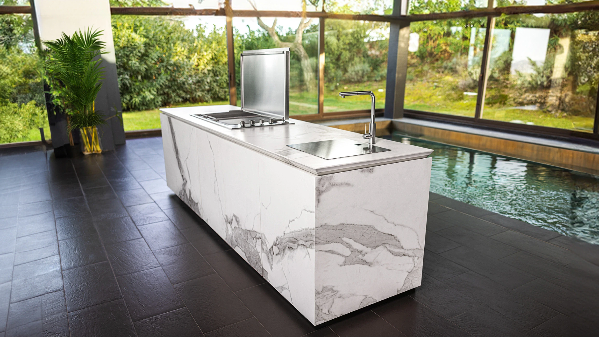 building an outdoor kitchen