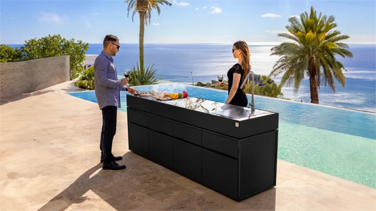 charcoal barbecue