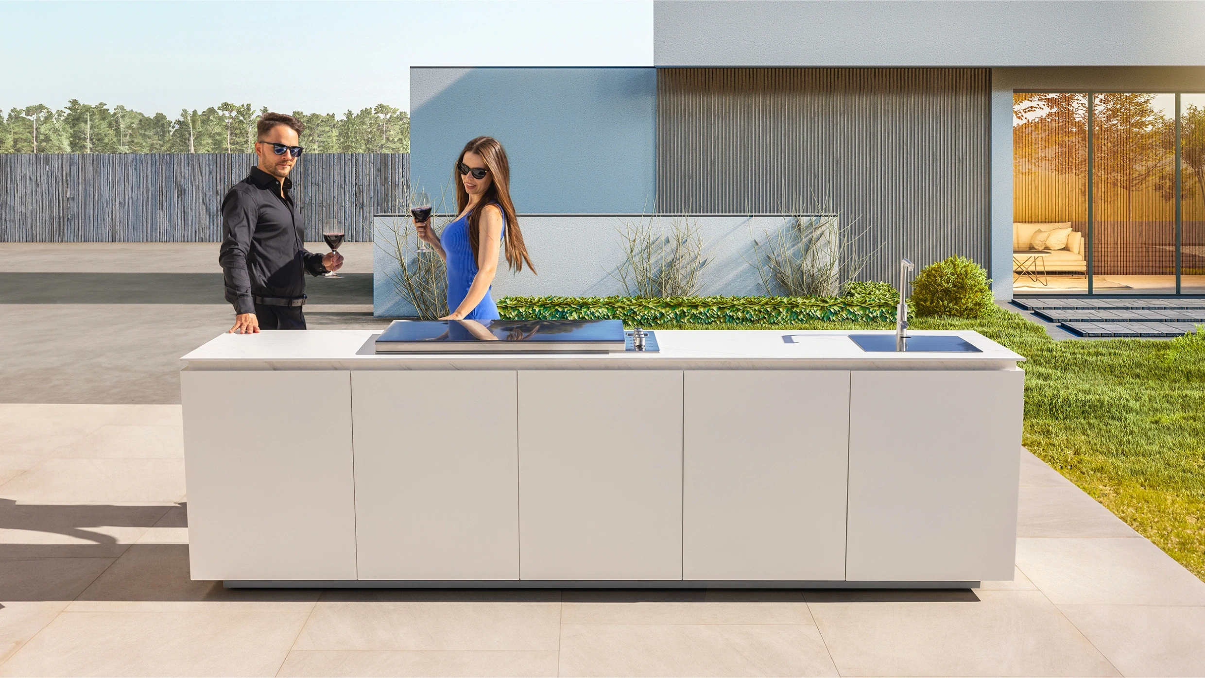 garden kitchen