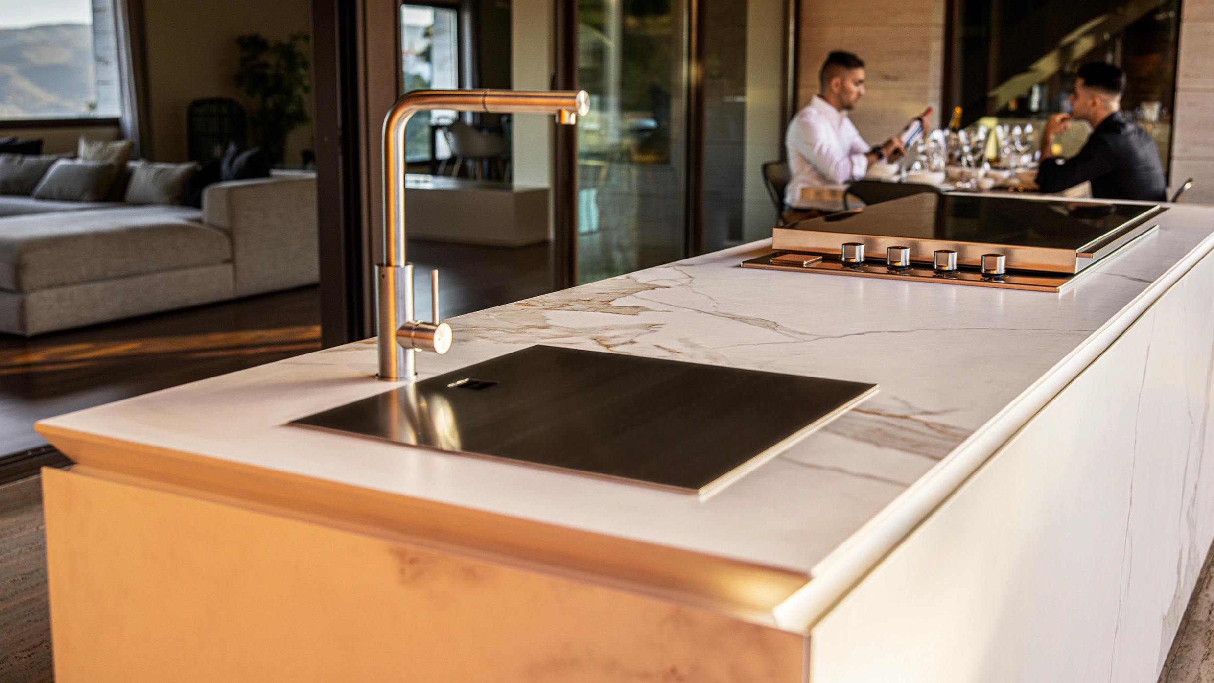 outdoor kitchens