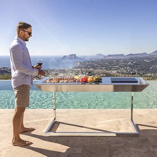 large charcoal bbq